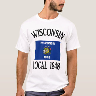 Wisconsin-Einheimisches 1848 T-Shirt