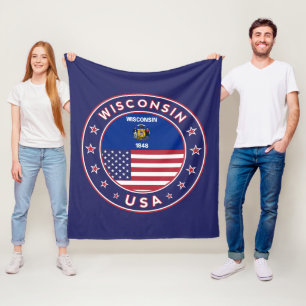 Wisconsin Fleecedecke