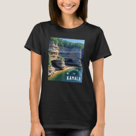 Wisconsin für Kamala 2024 Wahl T-Shirt
