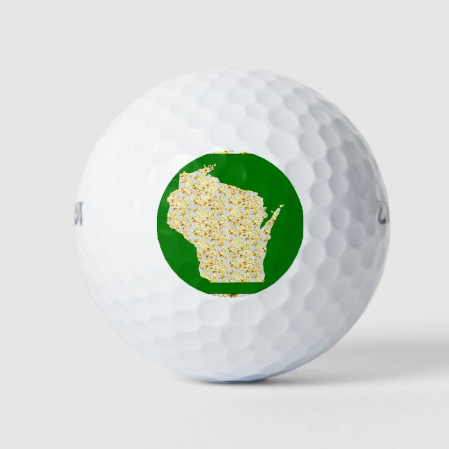 WISCONSIN GOLFBALL (Vorderseite)