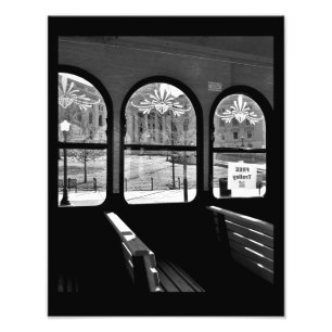 Wisconsin Hauptstadt aus Trolley Fotodruck