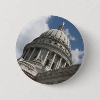 Wisconsin-Hauptstadt Button