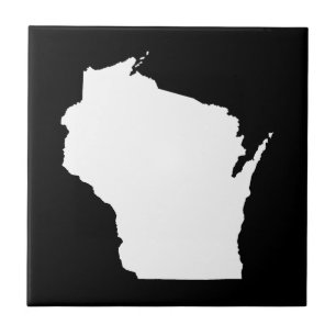 Wisconsin in Weiß Fliese