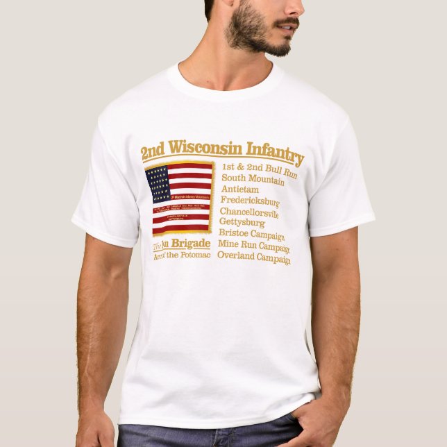 Wisconsin Infantry (BH) T-Shirt (Vorderseite)