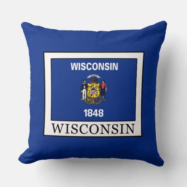 Wisconsin Kissen (Vorderseite)