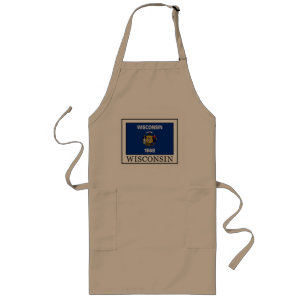 Wisconsin Lange Schürze