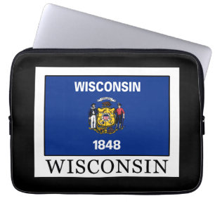 Wisconsin Laptopschutzhülle