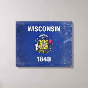 Wisconsin Leinwanddruck