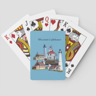 Wisconsin Lighthouses spielen Karten Spielkarten