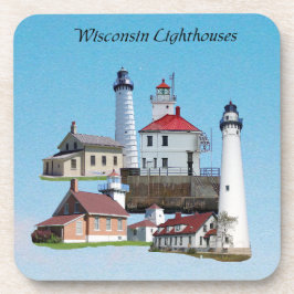 Wisconsin Lighthouses Untersetzer