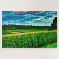 Wisconsin Maisfelder. Jigsaw Puzzle