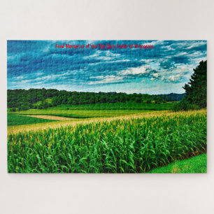 Wisconsin Maisfelder. Jigsaw Puzzle