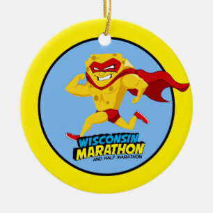 Wisconsin-Marathon Posten-Marathon Keramikornament