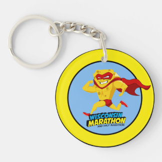Wisconsin-Marathon Posten-Marathon Schlüsselanhänger