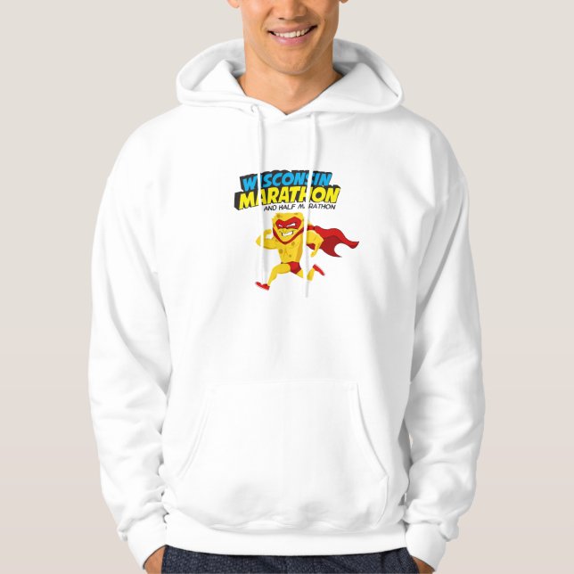 Wisconsin-Marathon-Training Hoodie (Vorderseite)