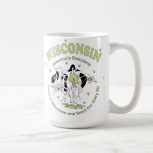 Wisconsin-Milchkuh-Tasse Tasse