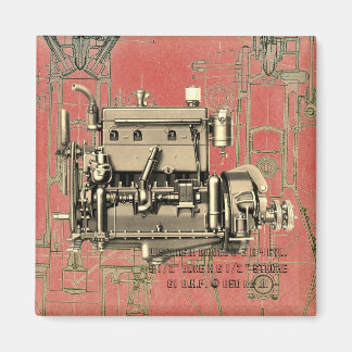 Wisconsin Motor Milwaukee Wisconsin Gas Motor B-3 Magnet