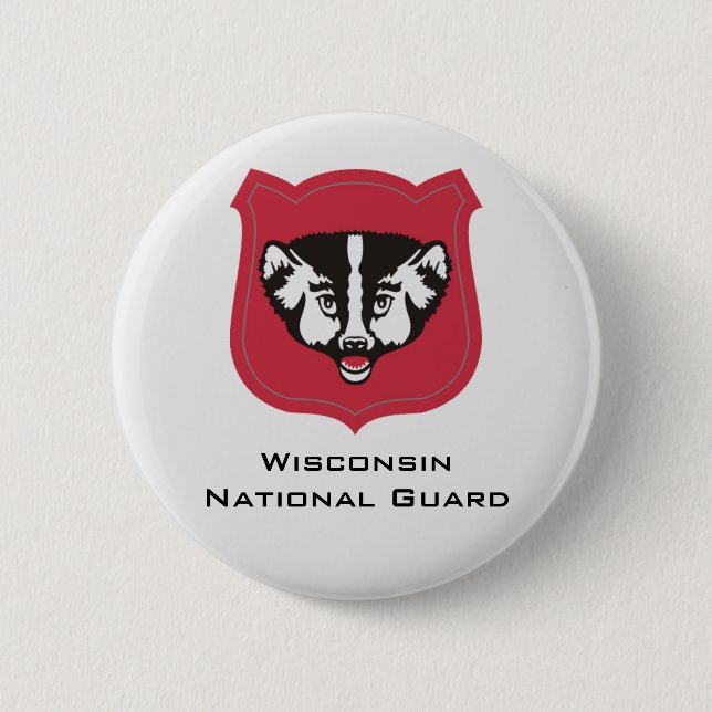 Wisconsin-Nationalgarde-Insignien - besonders Button (Vorderseite)