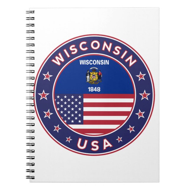 Wisconsin Notizblock (Vorderseite)