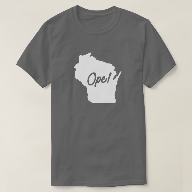 Wisconsin-Ope-T - Shirt (Design vorne)