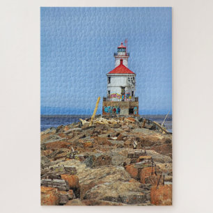 Wisconsin Point Leuchtturm Puzzle