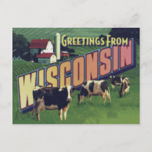Wisconsin Postcard Postkarte
