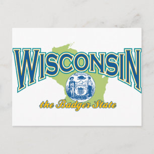 Wisconsin Postkarte