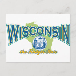 Wisconsin Postkarte