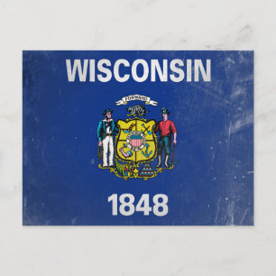 Wisconsin Postkarte