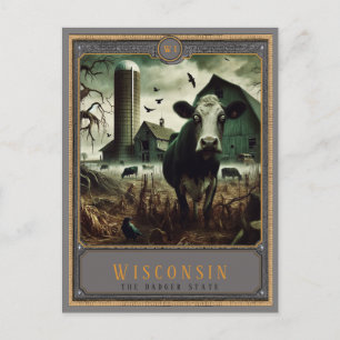 Wisconsin Postkarte Gothic Art