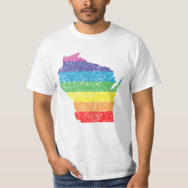 Wisconsin-Regenbogen T-Shirt