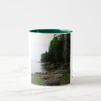 Wisconsin-Reise-Tasse Zweifarbige Tasse