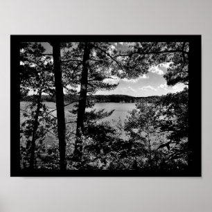 Wisconsin River View Poster