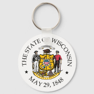 Wisconsin Schlüsselanhänger