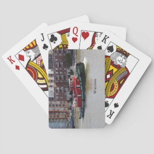 Wisconsin spielt Karten Spielkarten