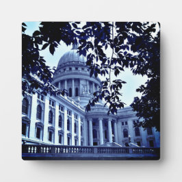 Wisconsin Staat Hauptstadt Fotoplatte