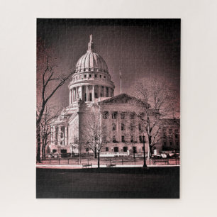 Wisconsin Staat Hauptstadt Gebäude Puzzle