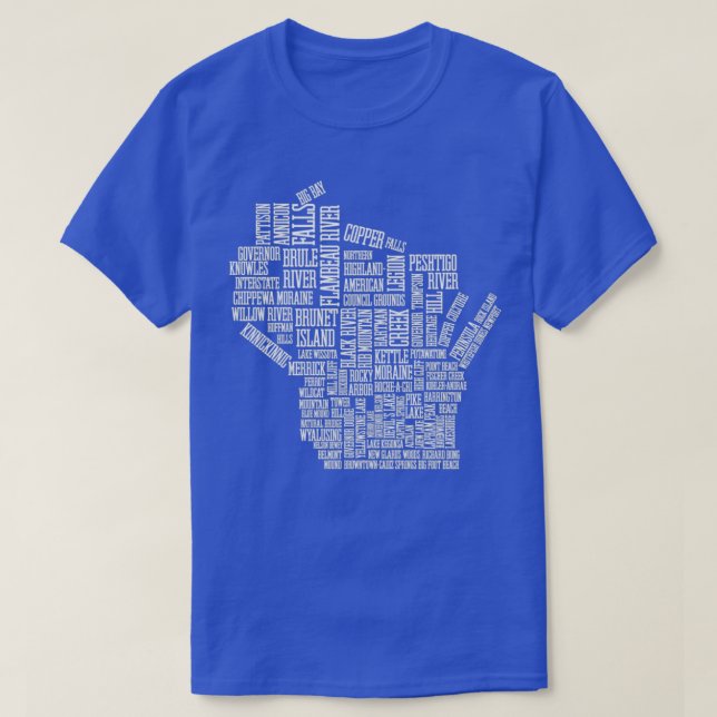 Wisconsin Staat Parks Aktualisiert 2021 T-Shirt (Design vorne)