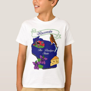 Wisconsin-Staat T-Shirt
