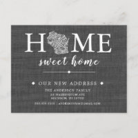 WISCONSIN Staat-Umstiegskarte