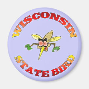 Wisconsin-Staats-Vogel Magnet