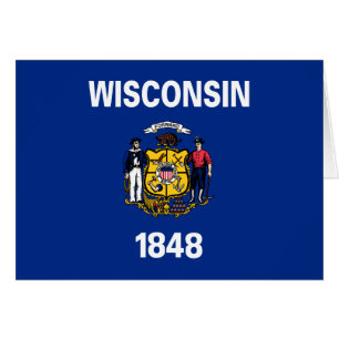 Wisconsin Staatsflagge