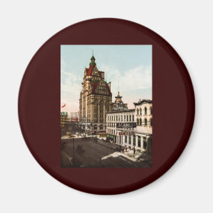 Wisconsin-Straße Milwaukee Magnet