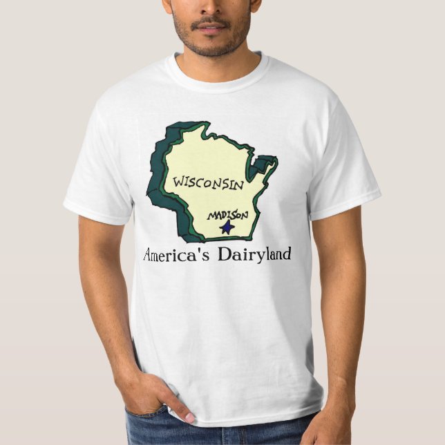 Wisconsin T-Shirt (Vorderseite)