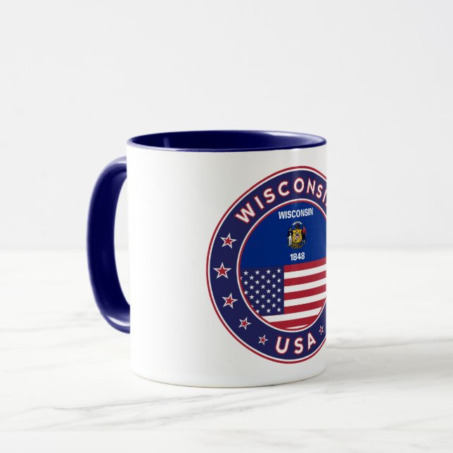 Wisconsin Tasse (Vorderseite Links)