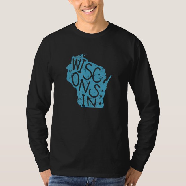 Wisconsin USA America State T-Shirt (Vorderseite)