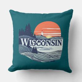 Wisconsin USA Kissen