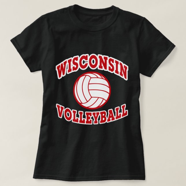 Wisconsin Volleyball Classic Style Pullover (Design vorne)