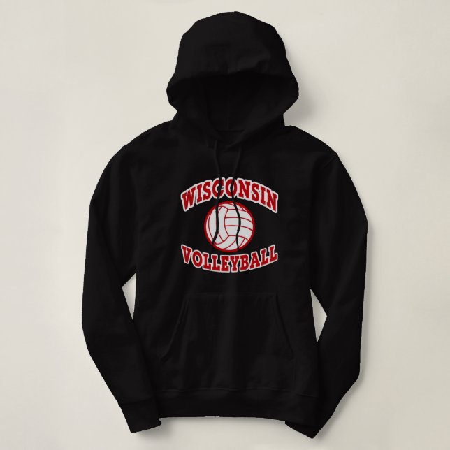 Wisconsin Volleyball Classic Style Pullover (Design vorne)