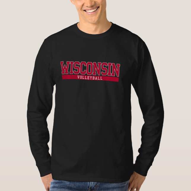 Wisconsin Volleyball T-Shirt (Vorderseite)